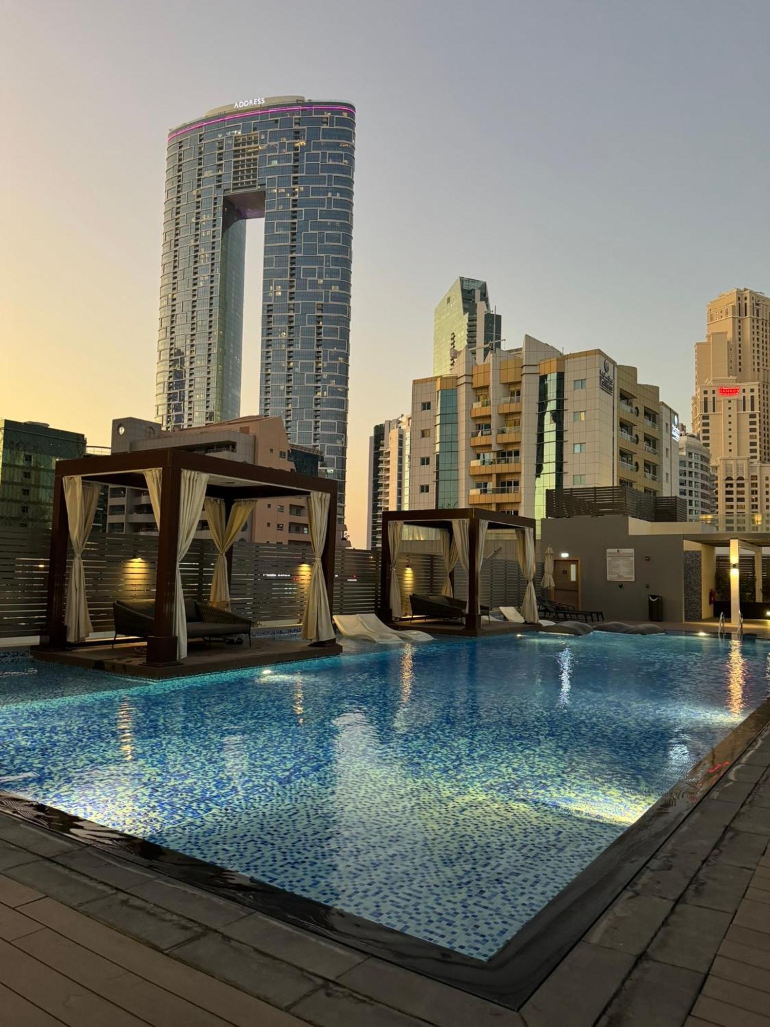 Promo I Sea View I 1 Bedroom Apartment I Studio One Tower I Dubai Marina Экстерьер фото